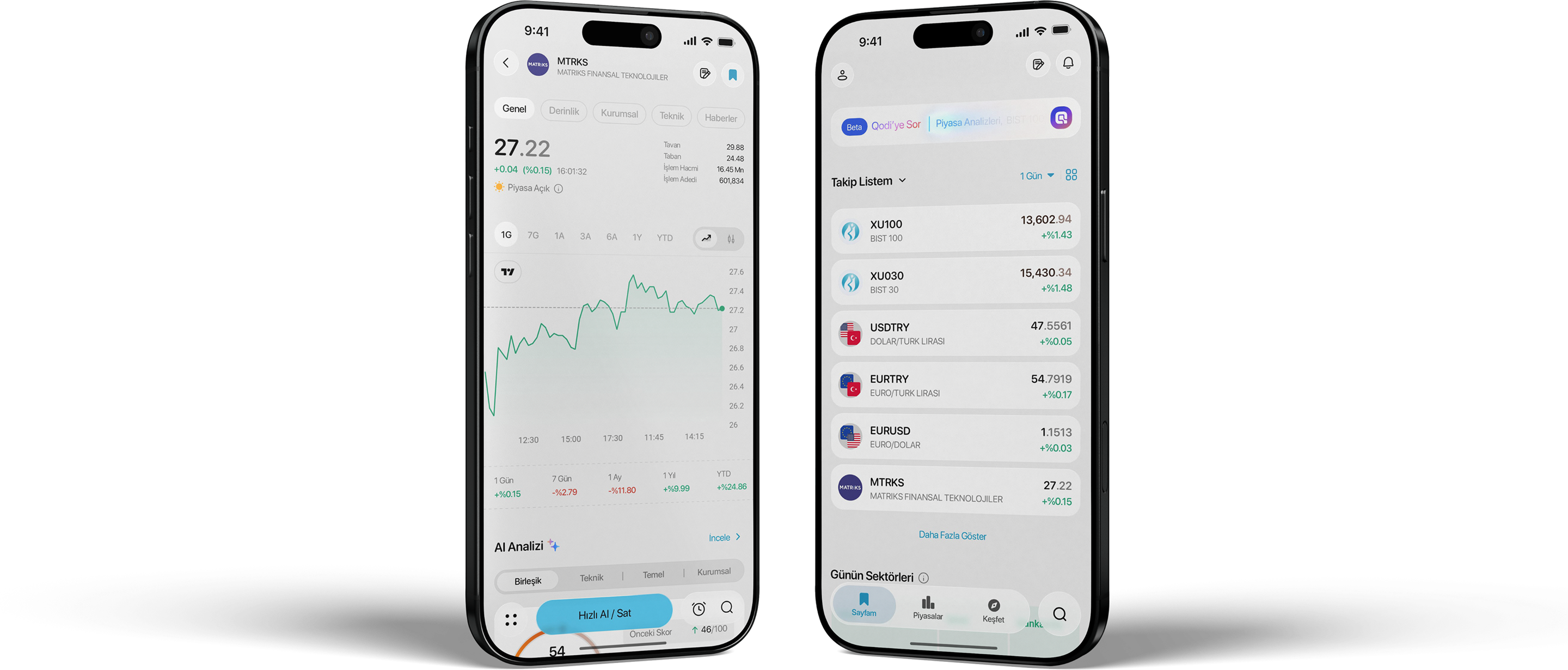 IQx açık tema önizlemesi
